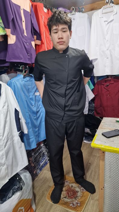 Поварской китель. Унисекс. Есть все размеры.