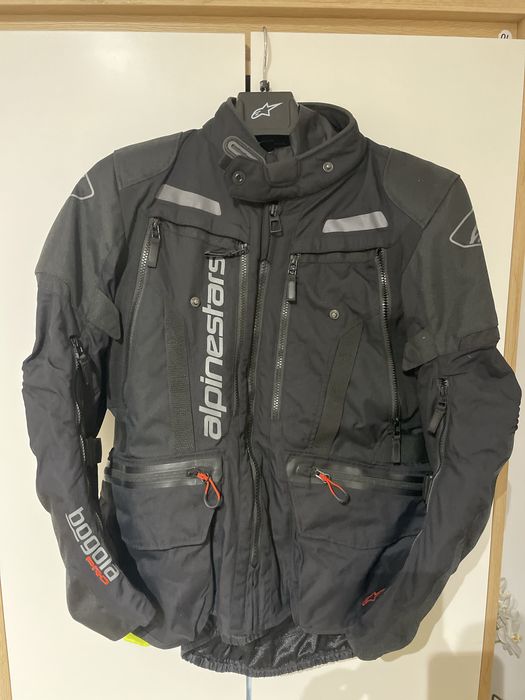 Перфектно!!! Мото аке Alpinestars/Алпинстарс Bogota Pro Drystar - черно М размер
