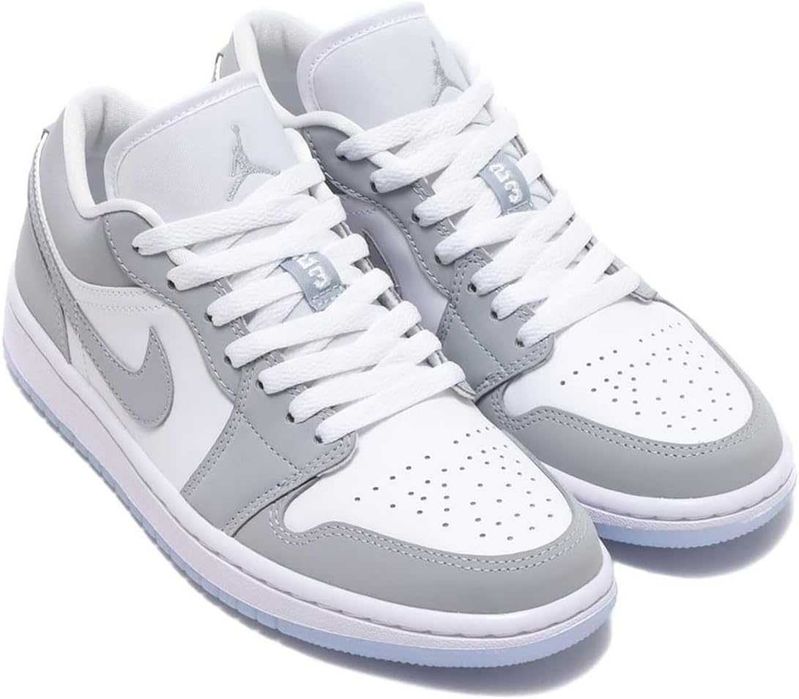 Мъжки кецове Air Jordan 1 Low Wolf Grey - 42