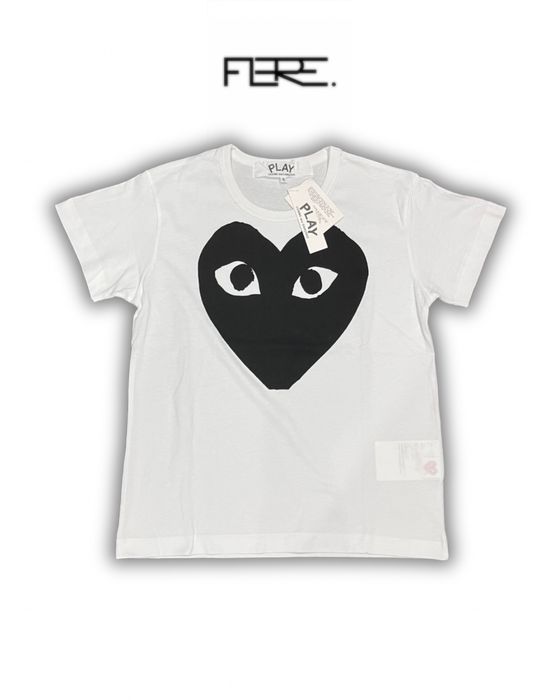 tricou CDG play alb