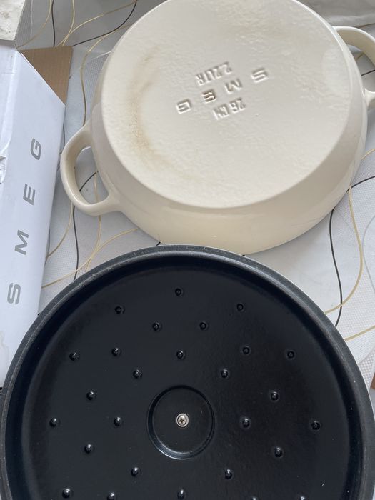 Smeg чугунная сковородка