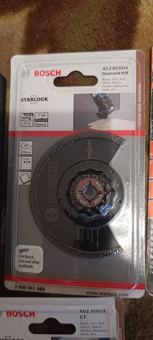 Pânză diamantată Multitool Bosch ACZ 85 RD4 Starlock – Nouă / Sigilată