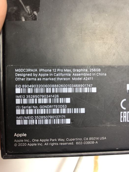 Айфон 12 про мах