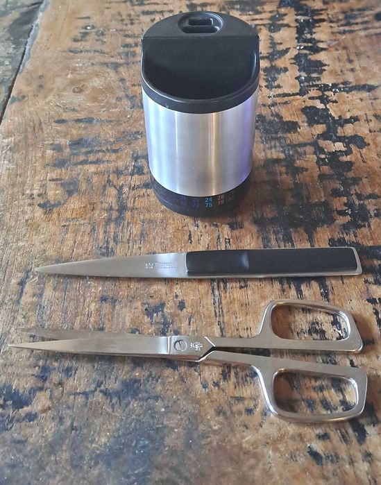 моливник с термометър, ножица, нож писма Хенкелс Henkels Германия