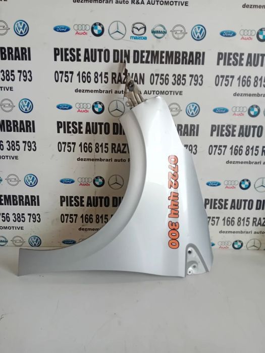 Aripa Stanga Peugeot 2018 An 2015-2019 Mic Defect