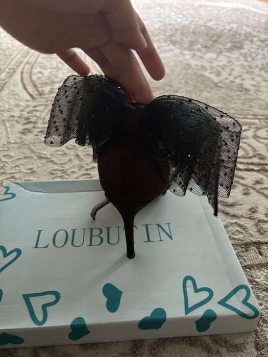 Туфли вечерние с бантиком