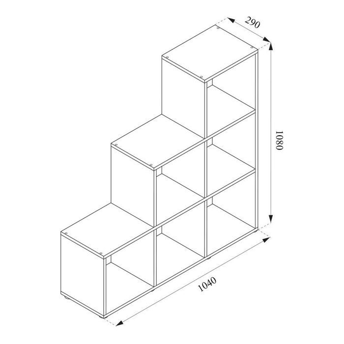 Vicco стълбищен рафт