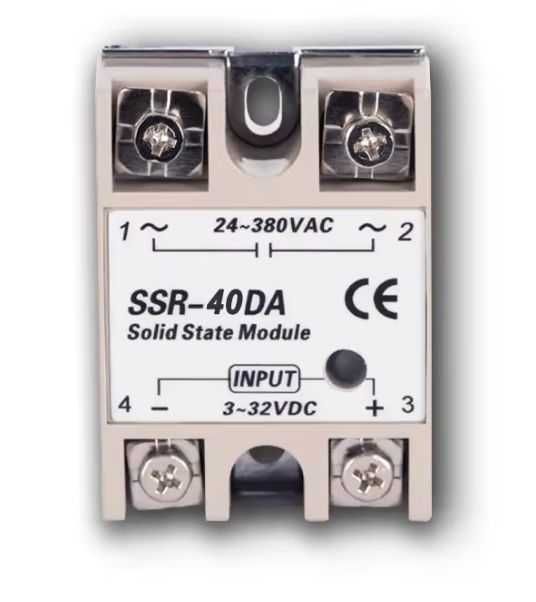 Releu electronic static SSR 40DA solid state relay 40 amperi