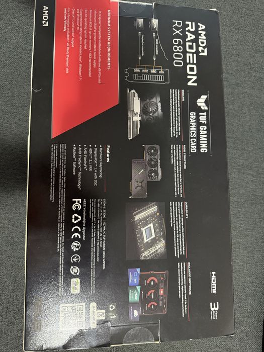placa video amd radeon rx 6800