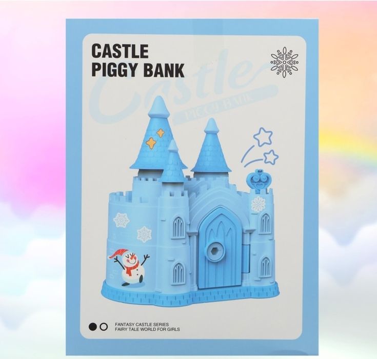 Детска касичка за пари Замък Замръзналото кралство