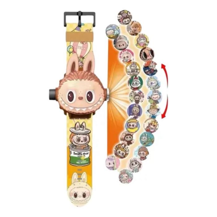 Детски часовник Лабабу  проектор/ Labubu