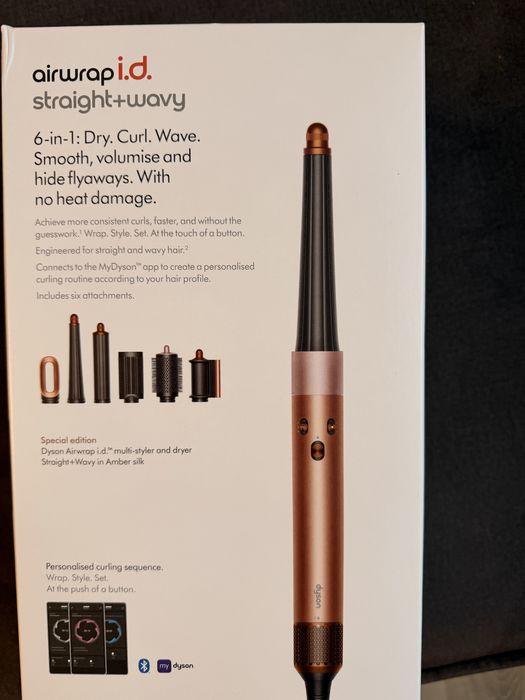 Dyson Airwrap i.d. Multi-styler and dryer - Amber Silk ЧИСТО НОВ!