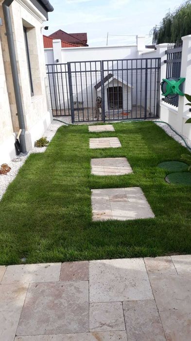 Amenajam spatii verzi / montam pavaje