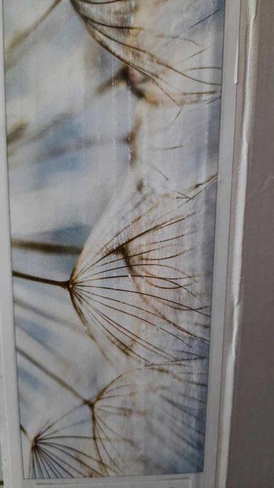 Продавам стъклена картина Глухарчета