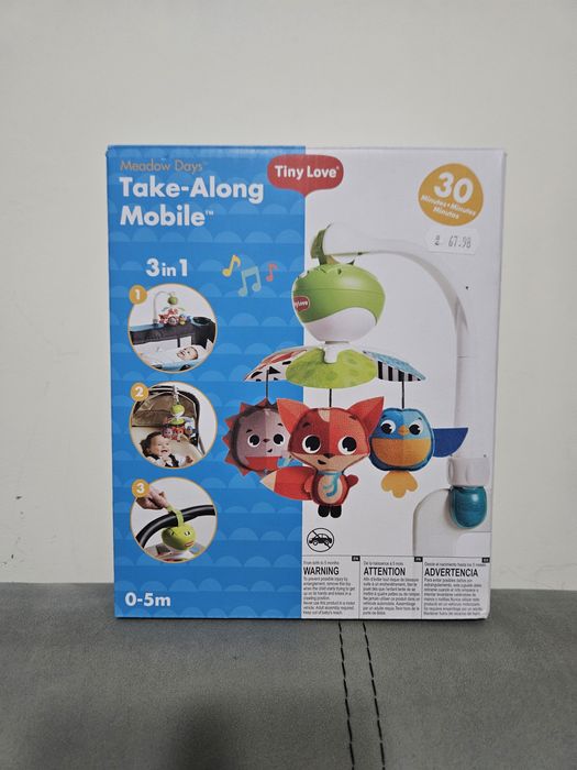 Музикална въртележка Tiny love Take Along Mobile