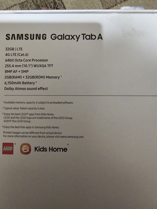 Tablete samsung TAB A