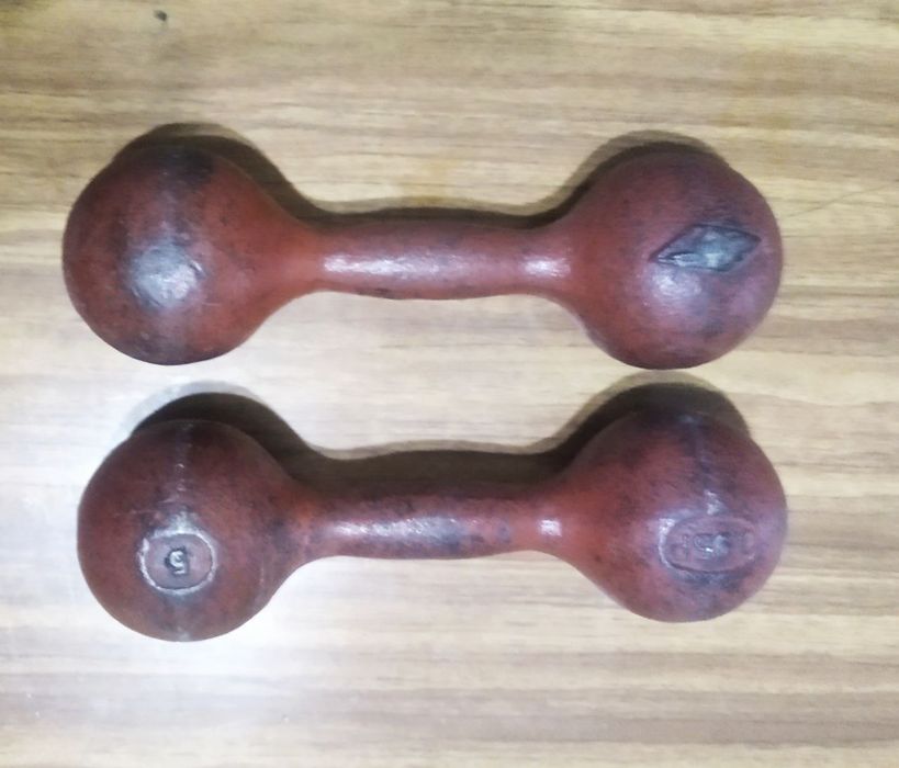 Гантели чугунные советские