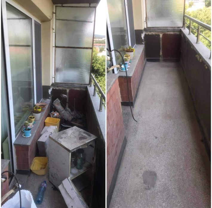 Разтоварване на контейнери