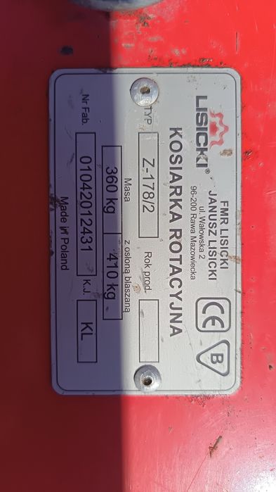 Lisicki роторный косилка сатылады