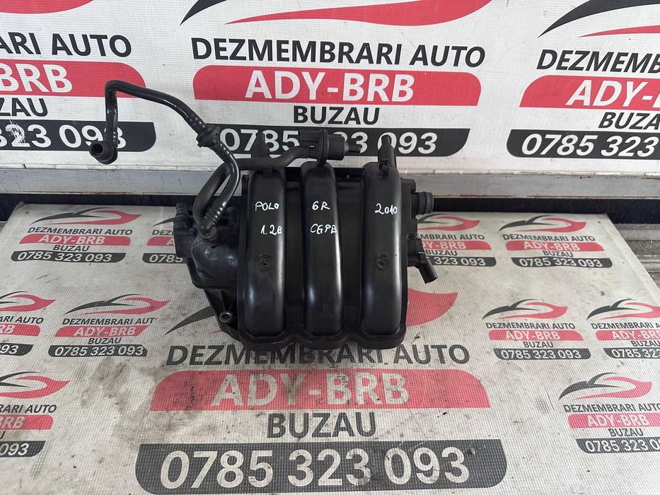 Rampa de injectoare/Galerie admisie Volkswagen Polo 6R 1.2 benzina