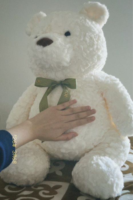 Мишка белая, новая