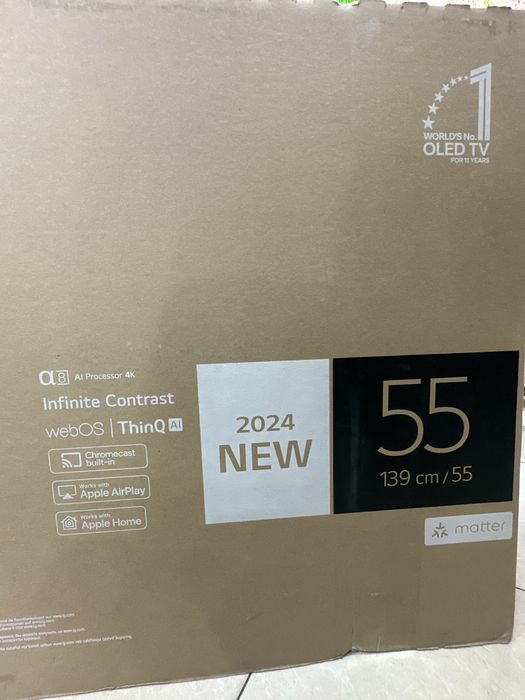 Lg oled 55B4 120 hz 2024 new