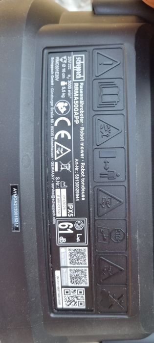 Masina de taiat iarba/gazon automatica Scheppach RRMA500