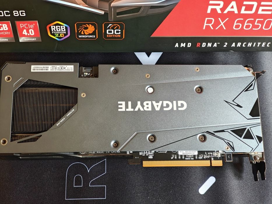 Видеокарта GIGABYTE Radeon RX 6650 XT GAMING OC 8G