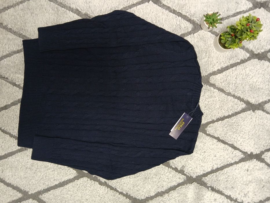 Pulover Polo Ralph Lauren bleumarin