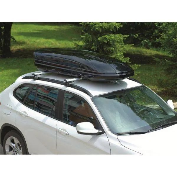 Cutie portbagaj Menabo Mania 460 ABS Black, 195x79x36cm,Noua_Pret importator, emitem Factura & Garantie