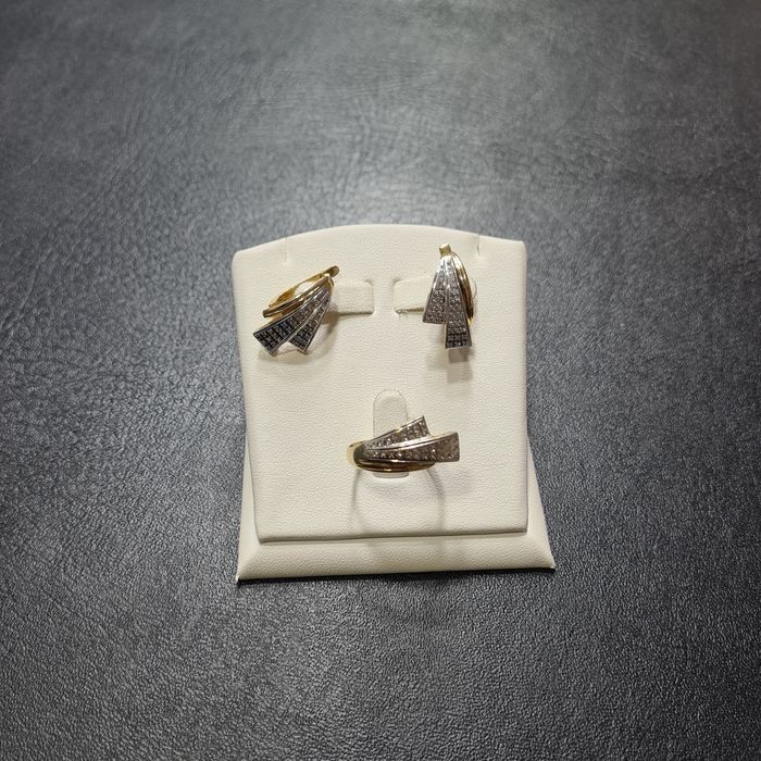 Комплект Золотой с Бриллиантами