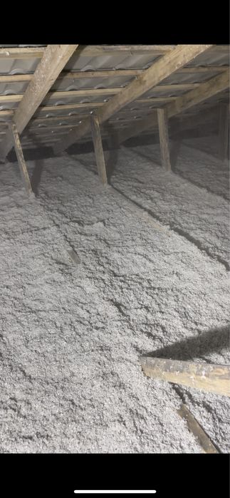 Утепление крыши Эковата