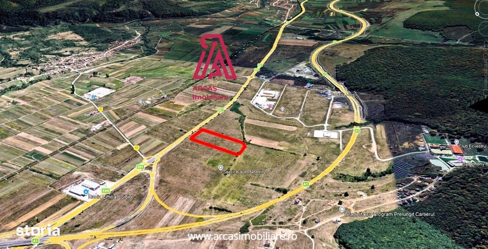 Teren Industrial & Logistic 28.985 mp -Pret: 17 €/m-DN1 - Selimbar!