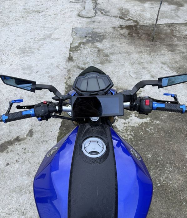 Yamaha YZF R125 2018 streetfighter unic în România, ABS față/spate, full custom