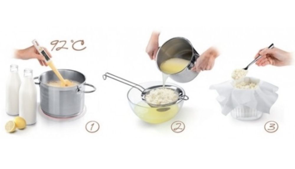 Набор для приготовления сыра tescoma новый