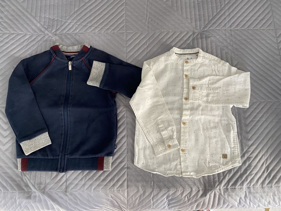 Дрешки за момче Zara и Okaidi (104 см.) 3-4 г