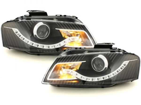 Фарове Ауди А3 8П ЛЕД Нови Audi A3 8P LED Нови Тунинг Затъмнени H9