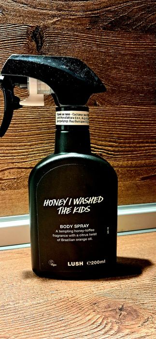 Lush спрей Honey I washed the kids