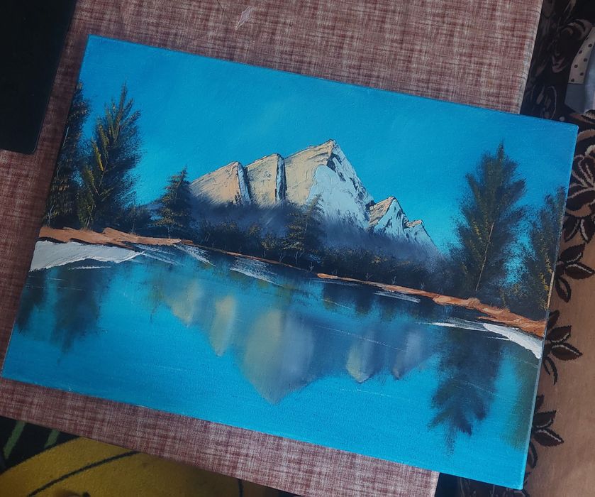 Рисунка с маслена боя