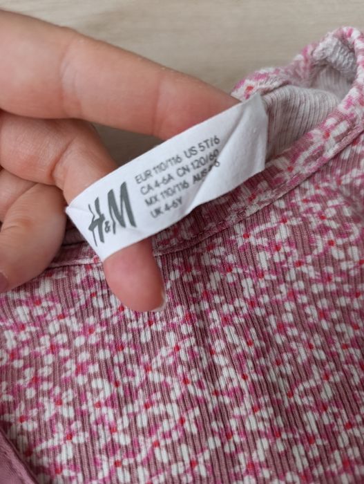 Set Sarafan + bluza H&M - 6 ani