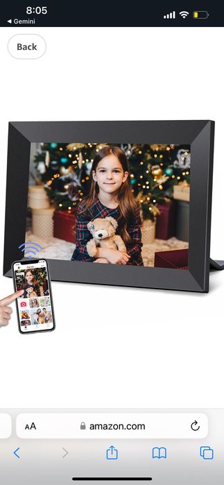 Дигитална фото рамка – Снимки, Музика и Видео (TFT-LED дисплей)