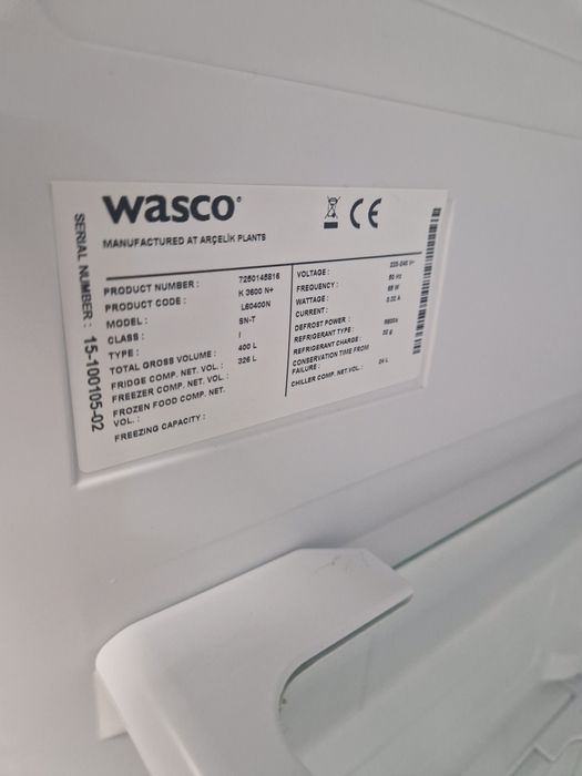 Хладилник охладител Wasco A++ 400 литра