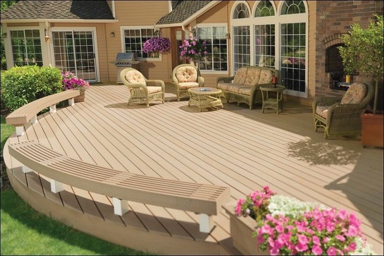 Террасная доска | ДПК декинг (влагостойкая RusDecking)