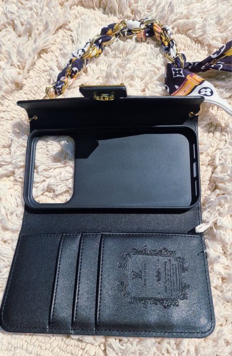 Luxury trunk phone case with chain scarf  Iphone 17 Pro Max
