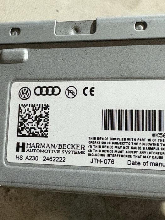 Audi Q7 2013 година Радио Модул 4G0035056J