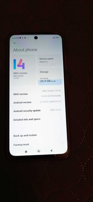 Използван телефон - Redmi 10