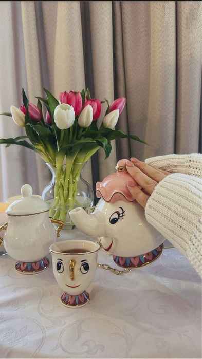 Набор посуды красавица и чудовище