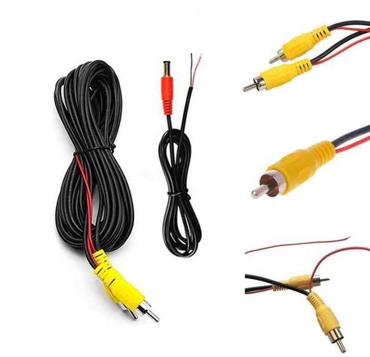 Авто Услуги Сервиз DC RCAЧинч Аудио Видео Кабел Камера Кола Парктроник