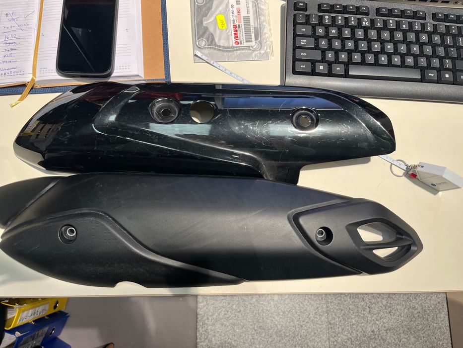 Protecție eșapament scuter moto