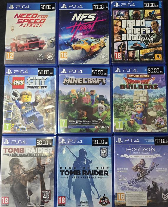 Jocuri Playstation 4, PS4